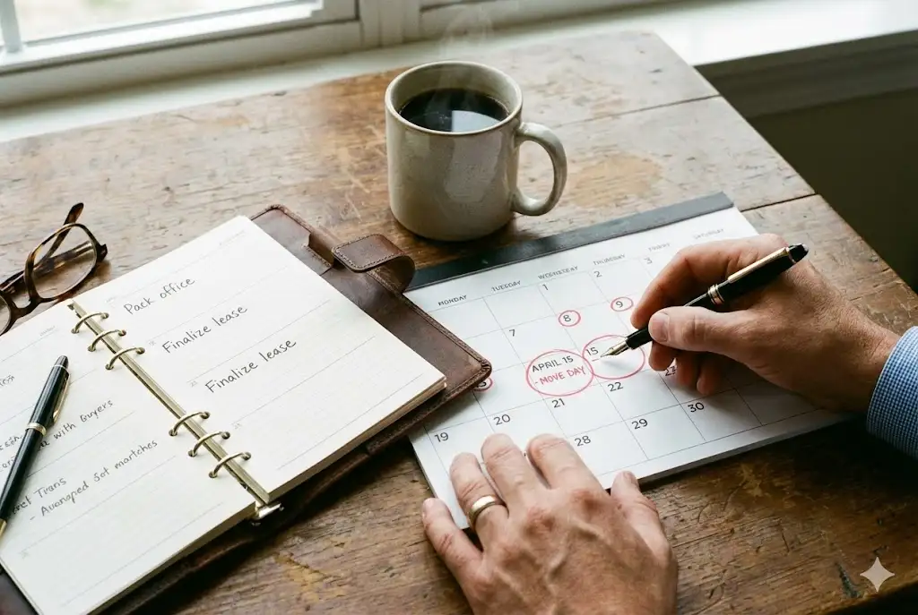 単身赴任の準備を始める前に！全体の流れとスケジュール